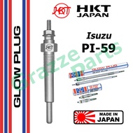 HKT 100% Made In Japan Heater Glow Plug PI-59 / 8-94387612-1 for Isuzu Trooper BigHorn 4FG1 4JG2 (11