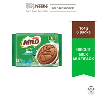 NESTLE MILO Milk Biscuit Multipack (6x24g)