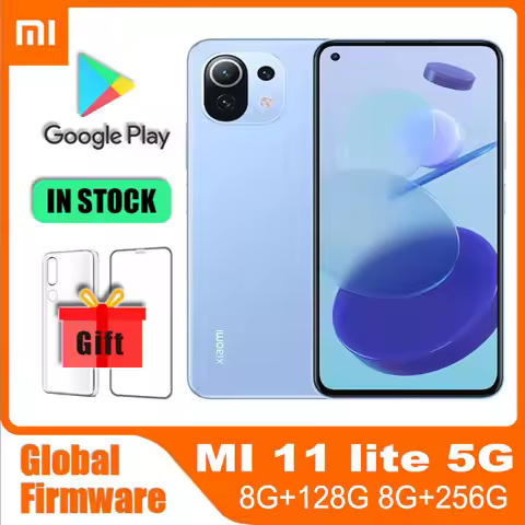 Global rom redmi Xiaomi 11 Lite 5G 8G 256G 8G 128G smartphone Qualcomm Snapdragon 780G 6.55inchs2400