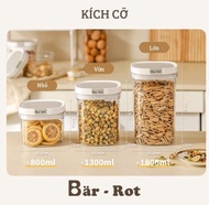 Hộp Trữ Sữa Bột BAR-ROT thiết kế thông minhdày dặnan toànvệ sinh cho bé traibé gái