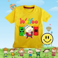 Wolfoo t-shirt wolfoo t-shirt children's cartoon wolfoo superhero t-shirt