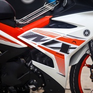 Mx King 2021 removable stamp. Premium Decal, orange and white Exciter 150 car sticker kit