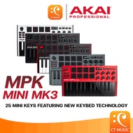 Akai MPK Mini mk3 คีย์บอร์ดใบ้ Midi Keyboard Controller