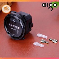 Engine Hour Meter Round Machinery Timer High Precision Quartz Timer Hourmeter 6V-80V Hour Counter Ga