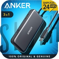 Anker 3-in-1 USB C Hub, with 60W PD, 4K USB C to HDMI Output, USB 3.0