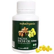 Official Store InchaOrganics 100% Organic Sacha Inchi Oil Softgel Zemvelo DND369