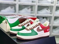 Nike Air Force 1 07 LV8 Low"Green/White/Red"