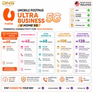 【NO ADVANCE PAYMENT | NO DEPOSIT】VIP Number POSTPAID U MOBILE Plan ULTRA Business 45 68 108 UMOBILE