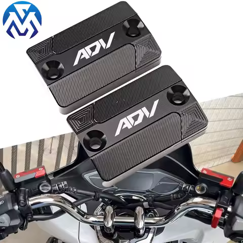 ADV Accessories Motorcycle CNC Front Brake Reservoir Fluid Tank Cover Oil Cup Cap For HONDA ADV 150 