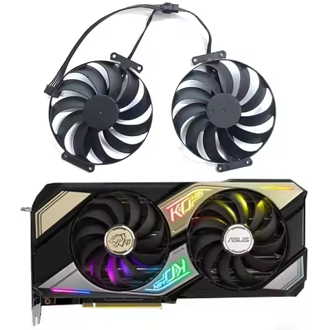 Brand new graphics card cooling fan 7PIN CF1010U12S RTX3060 3060 TI GPU fan for ASUS KO RTX 3060 RTX