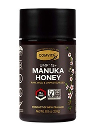 Comvita Certified UMF 15+ (MGO 514+) Raw Manuka Honey I New Zealand's #1 Manuka Brand I Super Premium Grade  Non-GMO Superfood I 8.8 oz