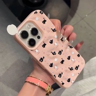 Girl Ribbon Dot Cat Fancy Case Samsung Galaxy S25 Ultra S25 Plus S24 Fe M54 M55 5G S22 S23 S20 M14 M