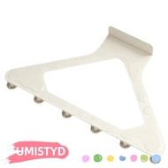 UMISTYDREAMUM9U Hanger Rack, No Drill Design Heavy-Duty Plastic Over-the-Door Hook, Triangular Shape