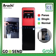 ARASHI Dispenser Air Galon Bawah ABD 04C - Fungsi Panas Dingin Normal - Hot & Cool