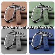 Alloy Key Cover Key Case Fob For KIA Canival 2026 EV9 KIA Carnival 2025 EV5 Key holder Accessories
