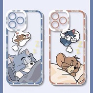 Tom and jerry 電話殼 iPhone Case 情侶 couple 手機殼 電話套 保護殼 手機套 tom & jerry 貓和老鼠 公仔 禮物 送禮 生日禮物 日用品 實用