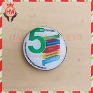 Ministry of Religion Logo Pin Badge 5 Work Culture Values Ministry of Religion Pin - HM