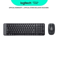 Logitech MK215 Wireless Keyboard and Mouse Combo for Windows 2.4 GHz Wireless Compact Design 2-Year