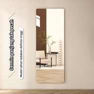 Anti-free acrylic makeup mirror, wall mounted, no need to drill, self-adhesive, safe, high-definitio