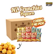 NZ Crunchies Popcorn Doorgift 40 Pek 40g - Pilihan Perisa Caramel Honey Cheese & Salted Egg Snacks