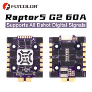 Flycolor RC 60A ESC Raptor5 G2 Mini AM32 60A ESC 3-6S Lipo 20x20mm M3 For RC FPV Drones Flycolor RC 