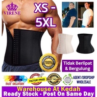 Men 4 Tulang Bengkung Slimming Girdle Body Shapewear Waist Belt Waist Control Super Slim Ready Stock