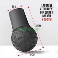 SellinCost 2in1 Landmine Ball 5cm T Bar Row Landmine Attachment Gym Tool Gym Rack Accessories Singe