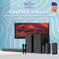 Vinnfier VF Hyperbar Cinema DA520 1300W Dolby Atmos 5.2.4 Soundbar with Bluetooth Karaoke System Spe