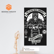 Aesthetic wall decoration poster Bedroom decoration Motorcycle poster Bedroom wall decoration