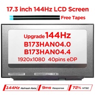 17.3" 144Hz Laptop LCD Screen B173HAN04.0 B173HAN04.4 N173HCE-G33 for ASUS FX705 FX706 FX707 FA706 F