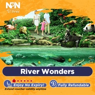 [River Wonders] Open Dated Ticket (Instant Delivery) E-ticket/Singapore Attraction/One Day Pass/E-Voucher