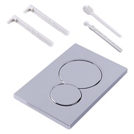 [COLORHM] For GEBERIT Sigma01 Chrome Dual Flush Plate For Cistern 115.770.21.5