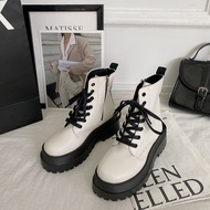 Dr. Martens Boots Womens Instagram Platform Height-Increasing Martain Boots Dr. Martens Boots