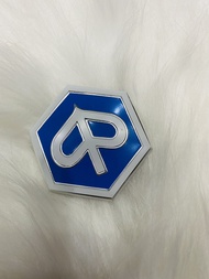 Logo gắn mặt nạ xe Liberty Piaggio zin thái siêu nét