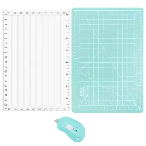 Multi-Purpose Paper Craft Cutting Kit Paper Trimmer Cutter Score Board Quick Trimmer for DIY Photo P