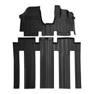 พรมรองเท้าในรถแบบครอบคลุมเต็มสำหรับ Nissan Serena C27 ปี 2016-2021 พรมสำหรับห้องเครื่องและท้ายรถ พื้