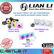 Lian Li Galahad II Trinity 240 / 360 / Performance / BLACK White AIO Water Liquid Cooler