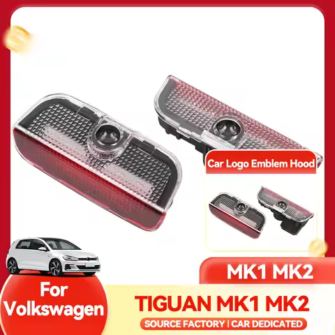 2026 Hot For VOLKSWAGEN VW Lamp Hoods LED Car Door Welcome Logo Projector Ghost Shadow Light Accesso