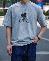 外國預訂 限定款 Barbour x Brompton x Mr Slowboy 三方聯名插畫T恤