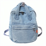 [Comfortable Cushion Straps] Mini Denim Backpack Mini Backpack/Denim Bag