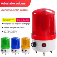 Rotating Warning Light Adjustable Volume LED Sound Light Integrated Sound Light Warning Light 220V24