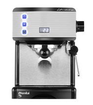 Gemilai CRM3601 เครื่องชงกาแฟ เครื่องชงกาแฟอัตโนมัติ เครื่องชงกาแฟเอสเพรสโซ การทำโฟมนมแฟนซี สีเทา สีดำ coffee machine