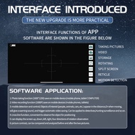 WiFi Digital Telescope 70X Large Aperture Objective Lens 2MP Photos Videos Mobile-Detective Position