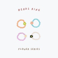 Flower ring | Beaded Ring | Beads ring | Ring | Korean ring | Ring | Custom custom | Flower series