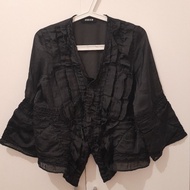 KEMEJA Black shirt ld 96