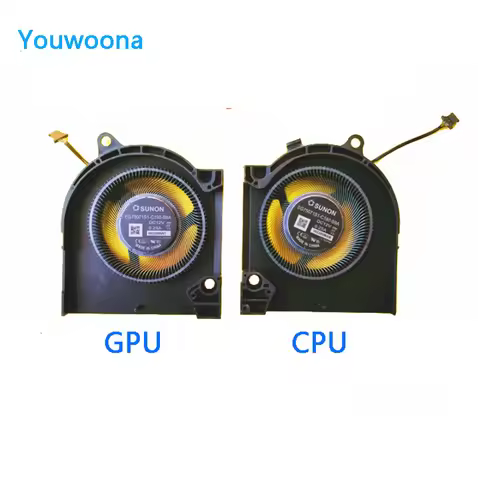 NEW ORIGINAL Laptop CPU GPU Cooling Fan For DELL G15 5520 5525 7620 G16 7620 RTX3050 RTX3060 RTX3070