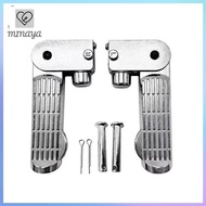 [MinaZ] 1Pair Aluminum Alloy Ebike Pedal Set Foot Rest Foldable Footrest Pedal Replacement PH