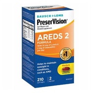 博士倫 – PreserVision®護眼維他命和礦物質加強配方 210粒