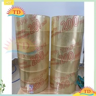 200YARDS 1.8kg Combo of 6 Rolls of Clear Tape 200 yards, weight 1.8kg