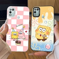 Case for Infinix Hot 10 9 11 Play Soft A-34 SpongeBob